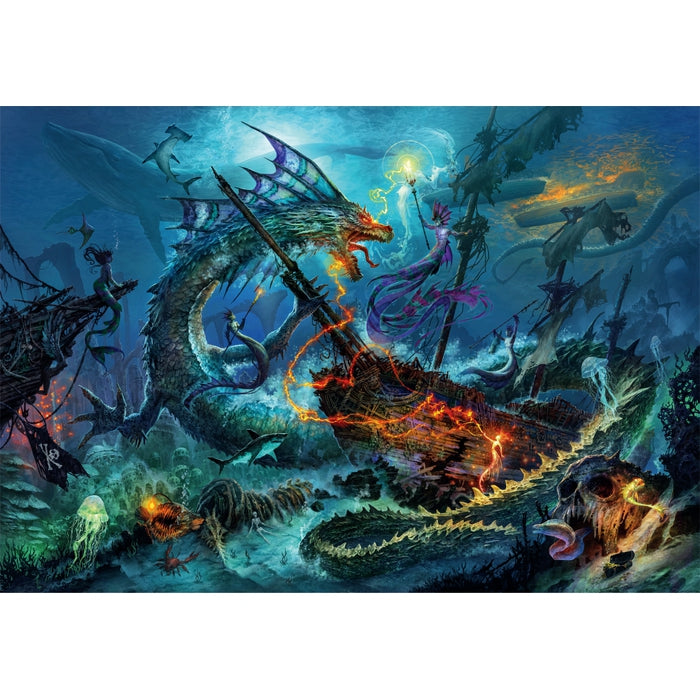 clementoni-the-underwater-battle-puzzle-3000-teile-118-4-x-84-5-cm image 2