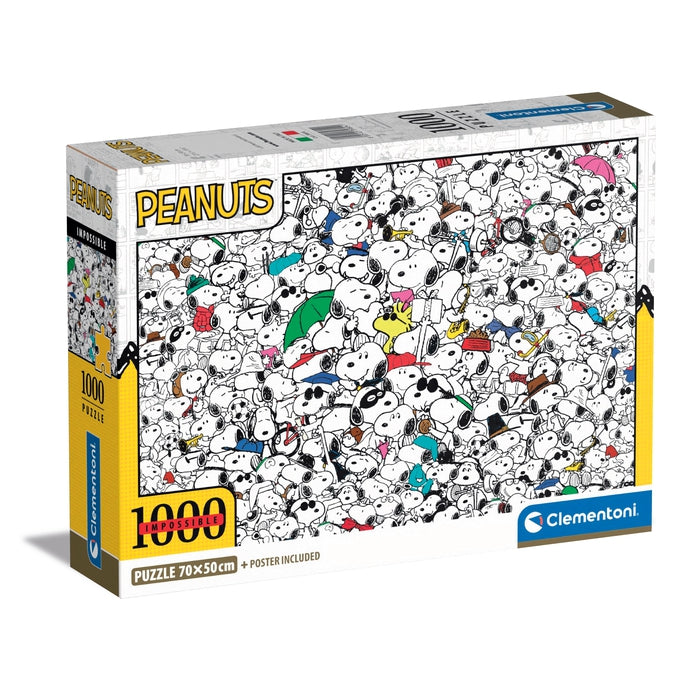 clementoni-peanuts-puzzle-1000-teile-erwachsenenpuzzle-impossible image 1