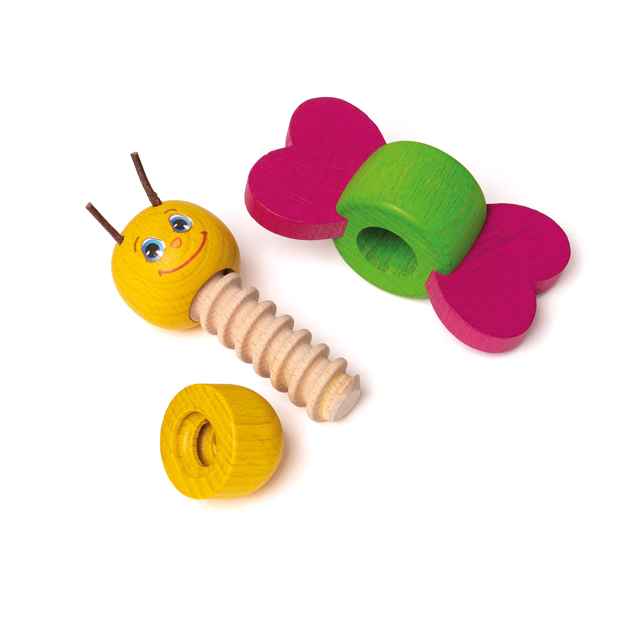 erzi-42526-schraubenspiel-schmetterling-lernspiel-holz image 3