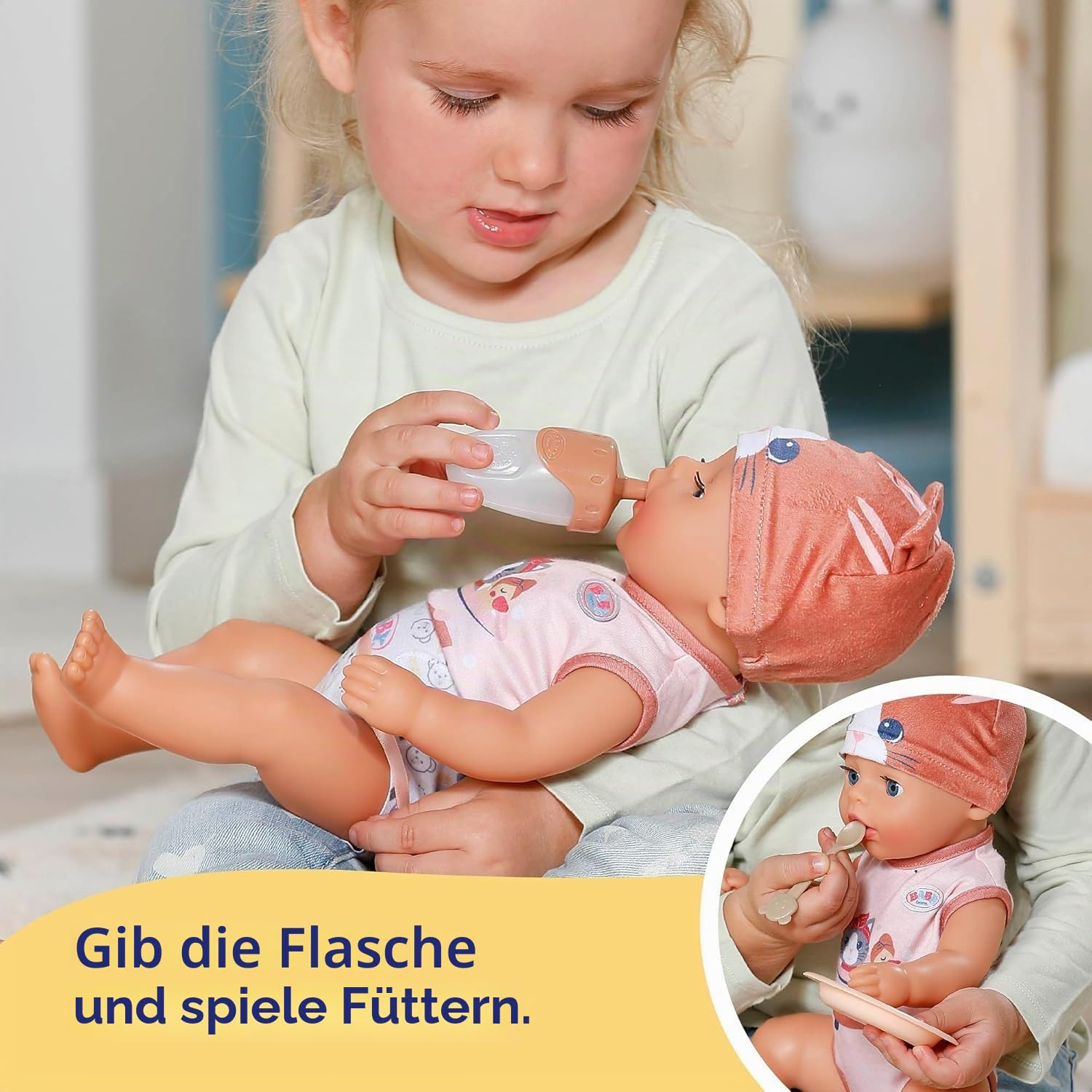 baby-born-lena-katze-36-cm-funktionspuppe-mit-7-funktionen image 4