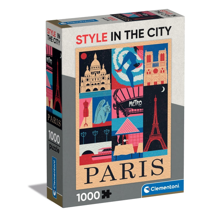 clementoni-style-in-the-city-paris-puzzle-1000-teile-70-x-50-cm image 1