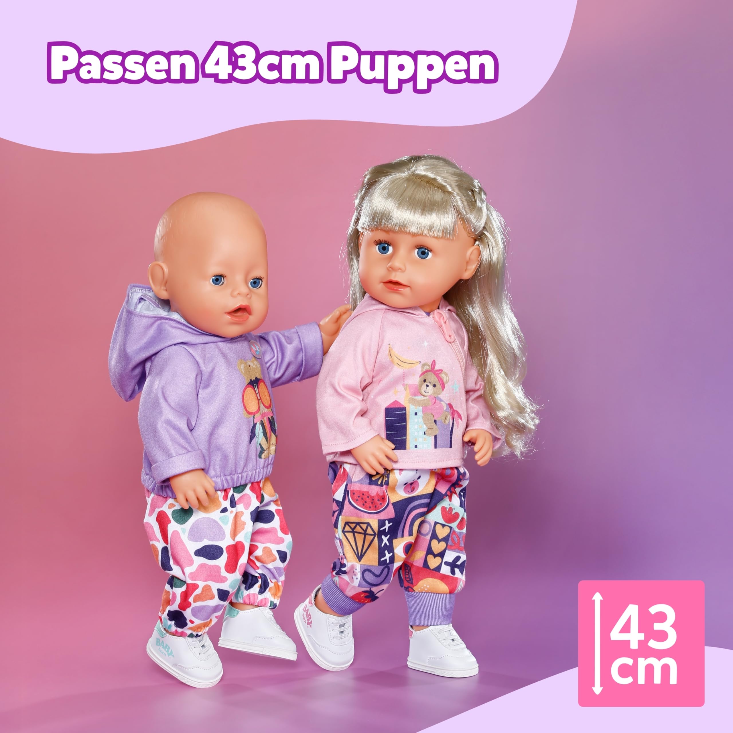 baby-born-sneaker-2-fach-sortiert-puppenschuhe-f-r-43-cm-puppen image 4