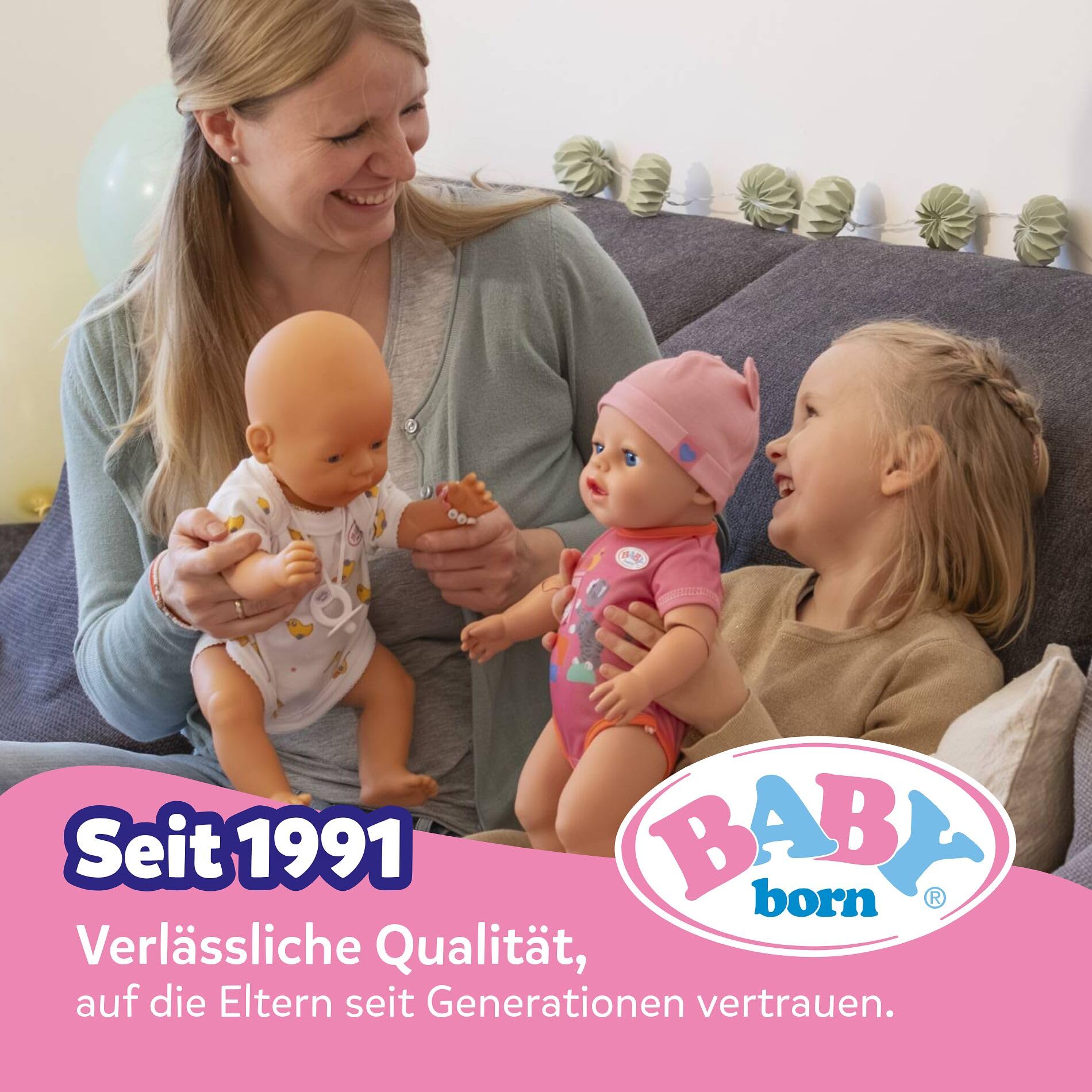 baby-born-eva-43-cm-babypuppe-mit-click-play-10-funktionen image 8