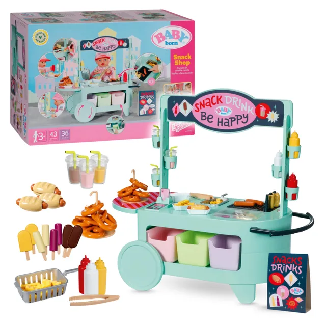 baby-born-snack-shop-puppenzubeh-r-mit-sound-f-r-43-cm-puppen-25-teilig image 1