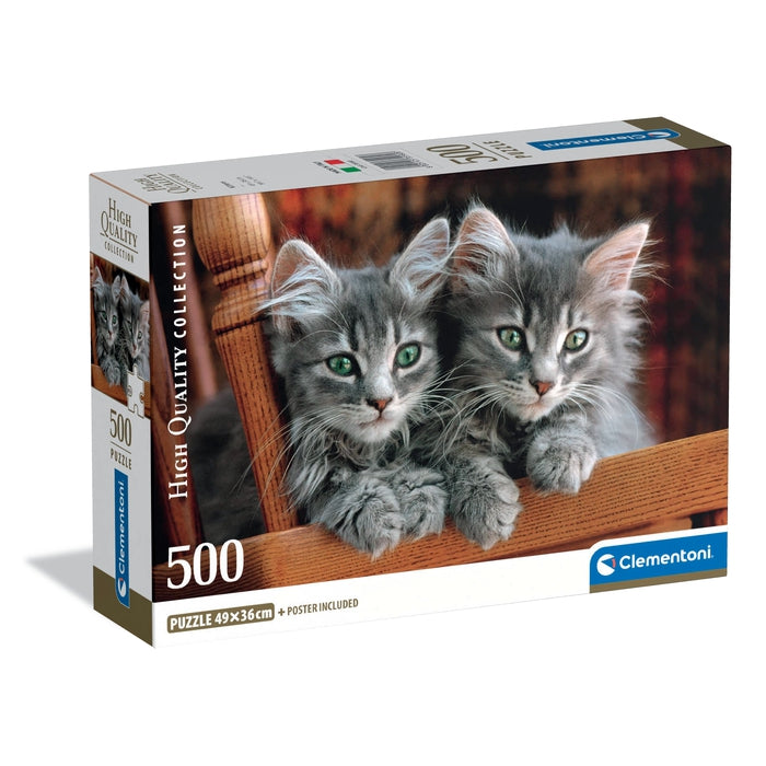 clementoni-kittens-puzzle-500-teile-erwachsenenpuzzle-tiere image 1