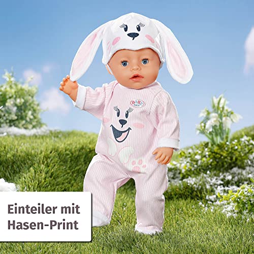 baby-born-hasen-strampler-puppenoverall-43-cm-mit-m-tze image 6