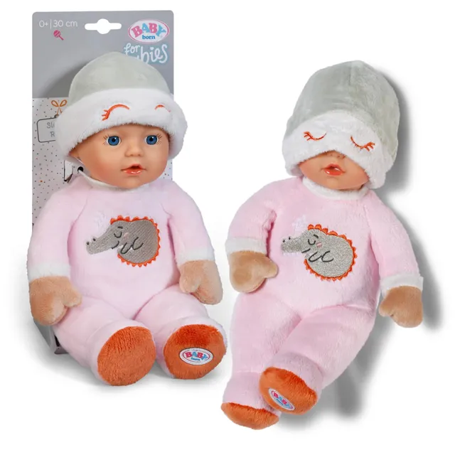 baby-born-for-babies-sleepy-rose-30-cm-stoffpuppe-mit-rassel image 1