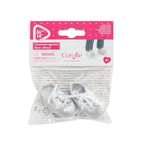 corolle-silberne-schuhe-puppenschuhe-f-r-36-cm-ma-corolle-puppen-ab-4-jahren image 8