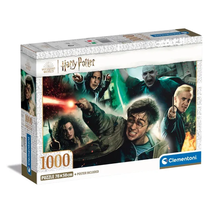 clementoni-harry-potter-puzzle-1000-teile-70x50-cm-erwachsenenpuzzle image 1
