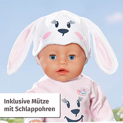baby-born-hasen-strampler-puppenoverall-43-cm-mit-m-tze image 8