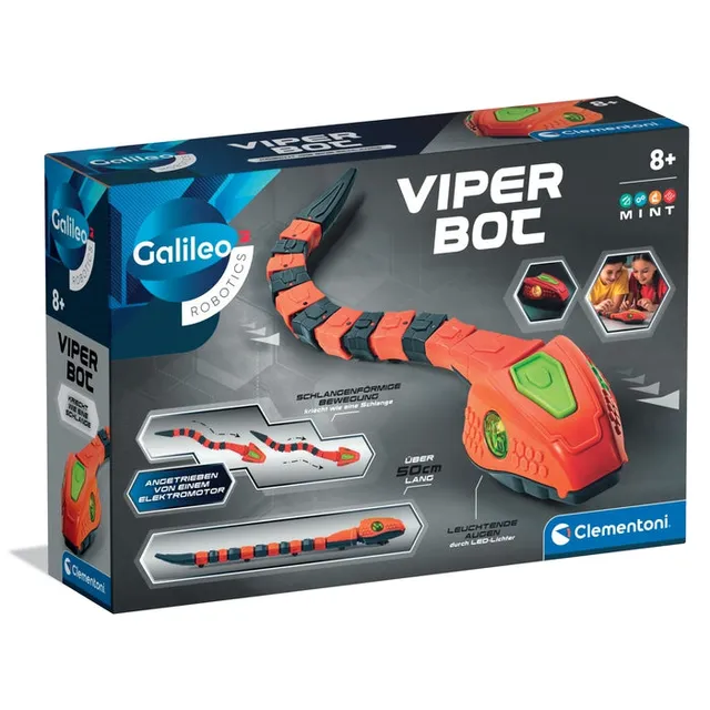 clementoni-viper-bot-galileo-build-schlangen-roboter image 1