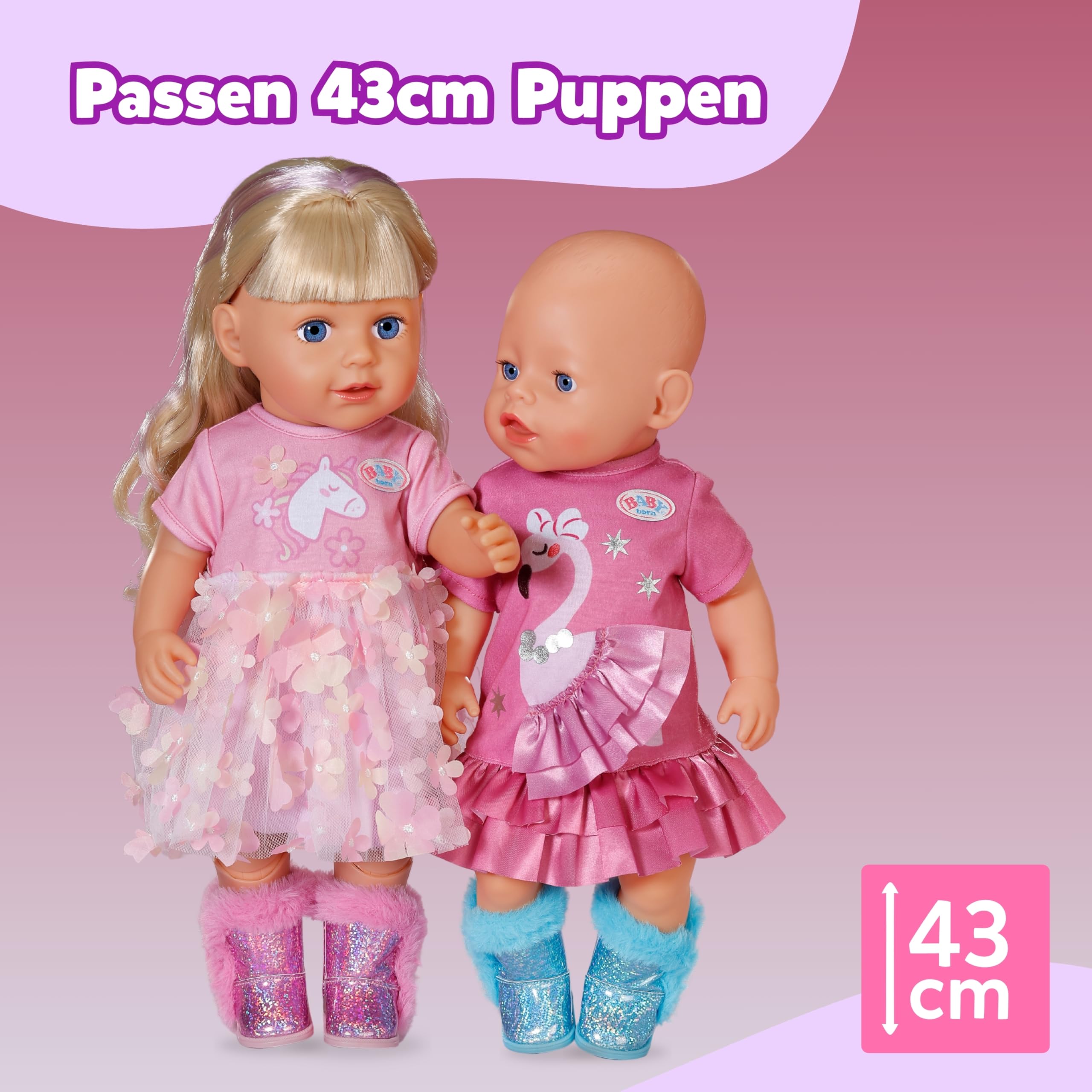 baby-born-glitzerstiefel-f-r-43-cm-puppen-blau-pink-sortiert image 4