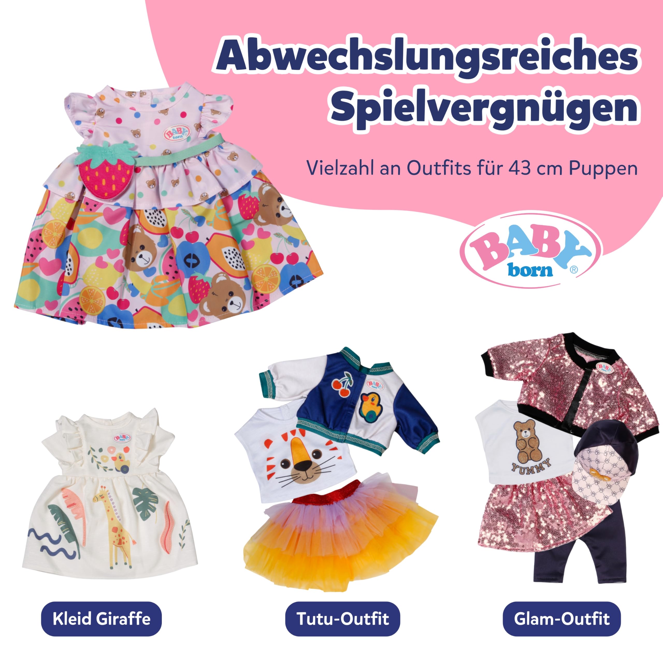 baby-born-kleid-fr-chte-mit-umh-ngetasche-f-r-43-cm-puppen image 6