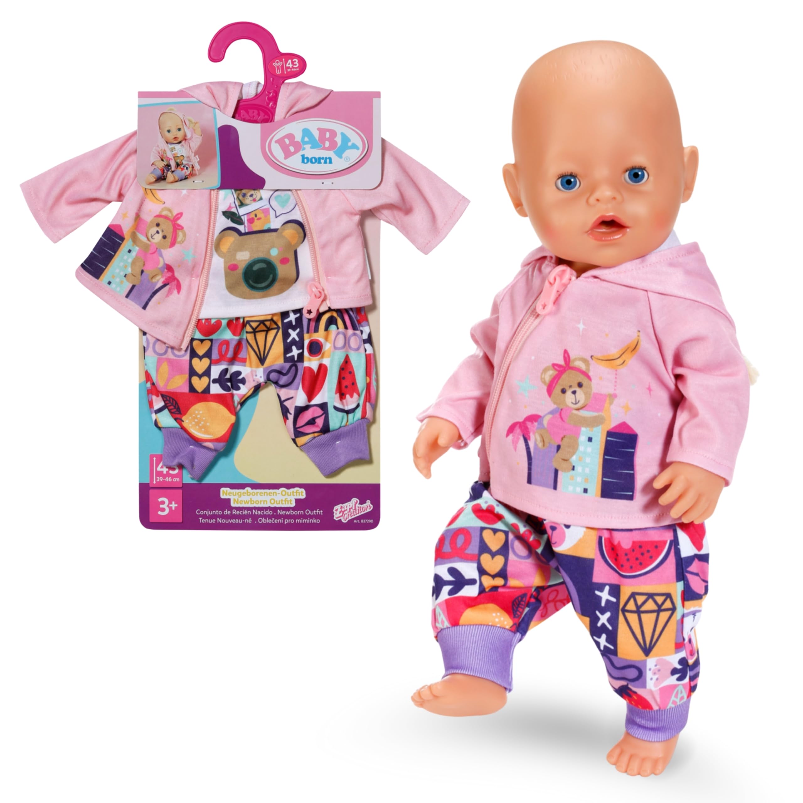 baby-born-newborn-outfit-puppenkleidung-f-r-43-cm-puppen image 1