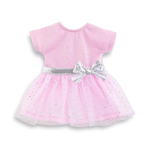 corolle-ma-party-kleid-rosa-puppenkleid-mit-t-llrock-f-r-36-cm-puppen image 3