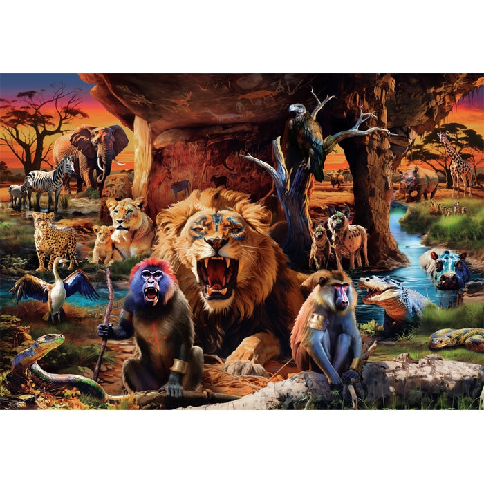 clementoni-animals-puzzle-1500-teile-erwachsenenpuzzle image 2