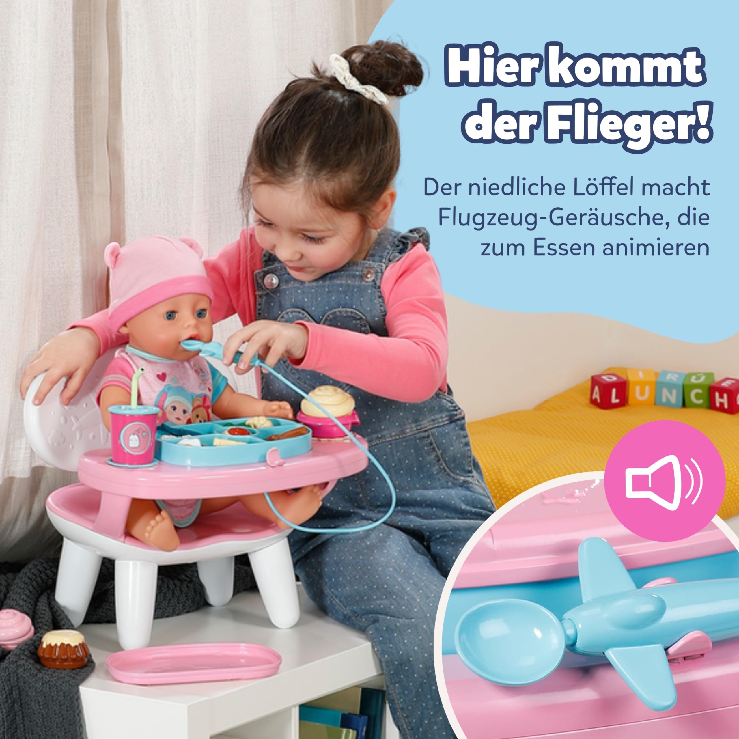 baby-born-esstisch-lunch-time-mit-licht-und-sound-f-r-43-cm-puppen image 3
