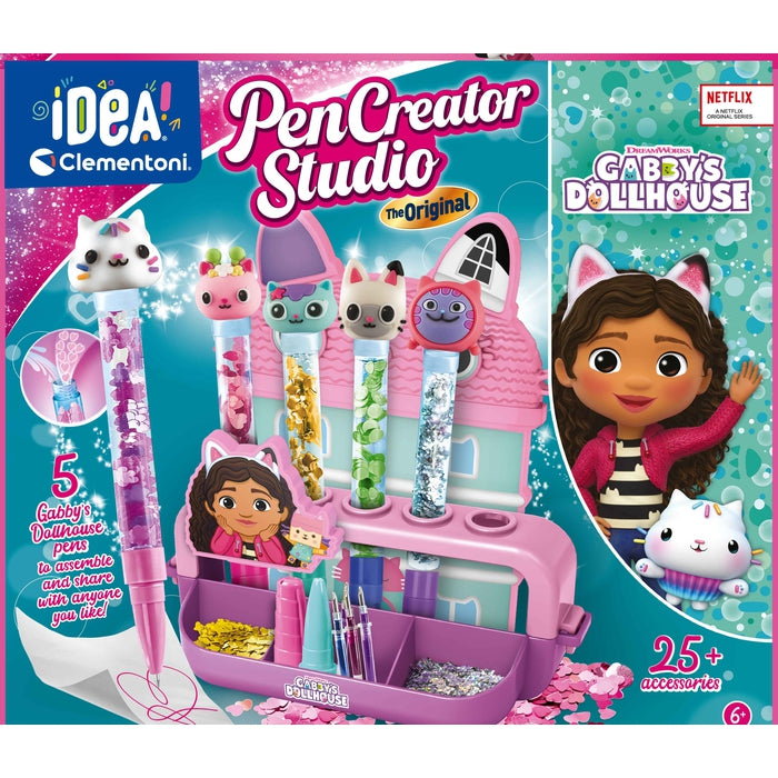 clementoni-mein-stift-atelier-gabby-s-dollhouse-bastelset image 7