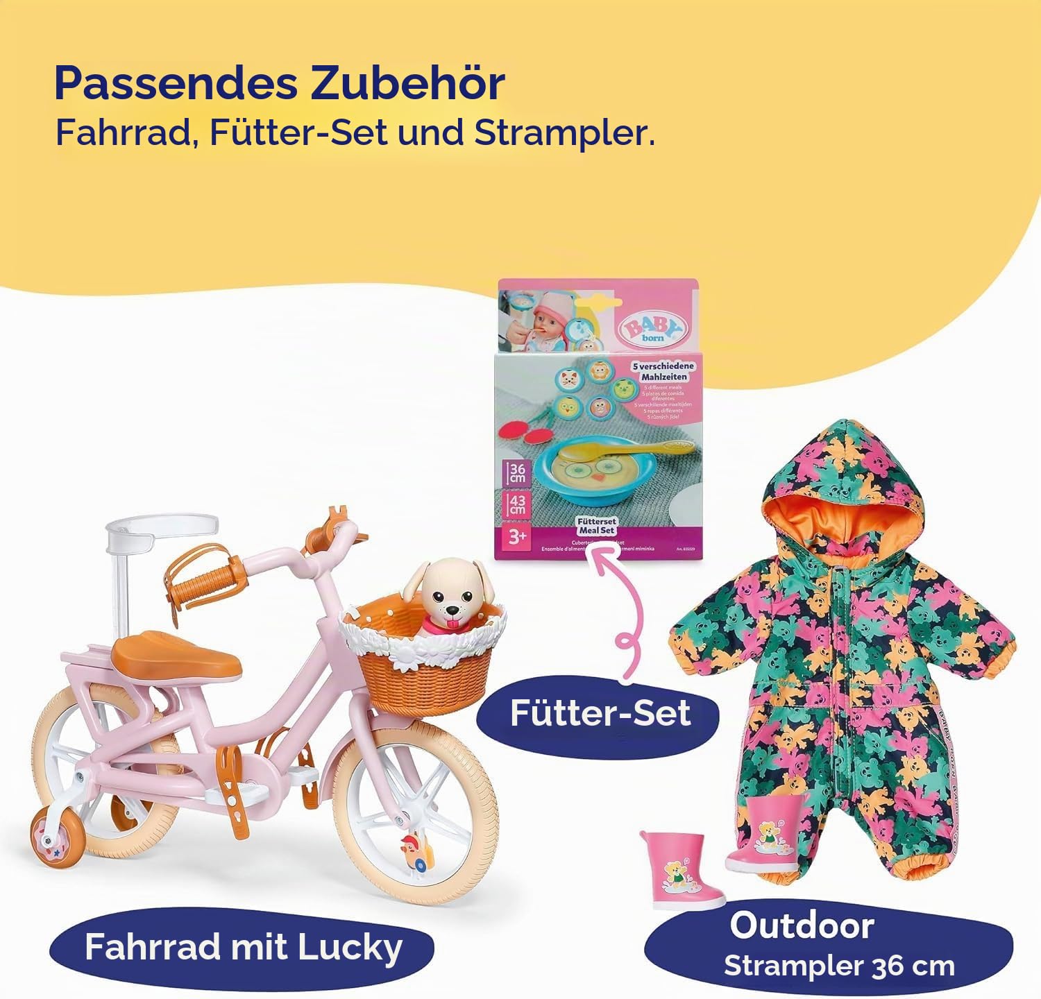 baby-born-lena-katze-36-cm-funktionspuppe-mit-7-funktionen image 8