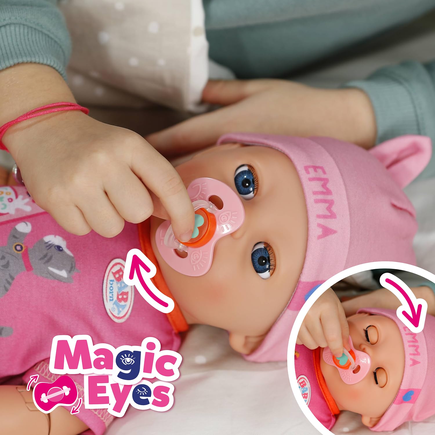 baby-born-emma-43-cm-babypuppe-mit-click-play-10-funktionen image 4