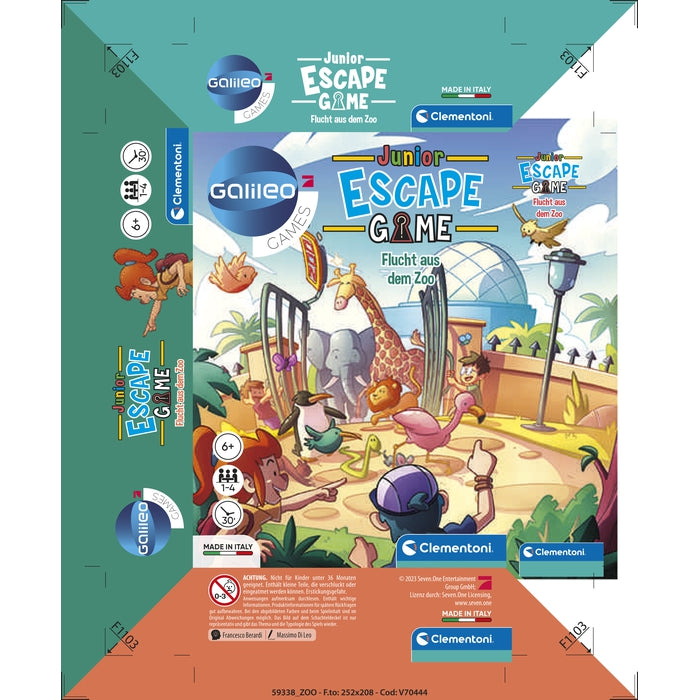 clementoni-galileo-games-escape-game-junior-flucht-aus-dem-zoo-kinderspiel image 6