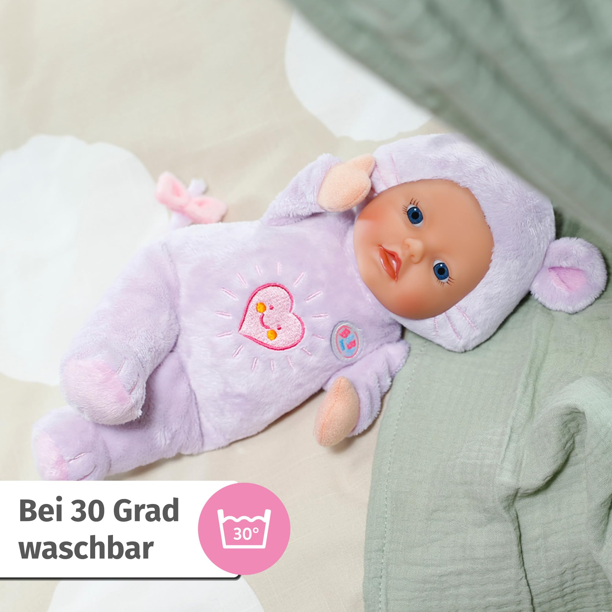baby-born-for-babies-funny-maus-kuschelpuppe-26-cm-mit-fingertaschen image 6