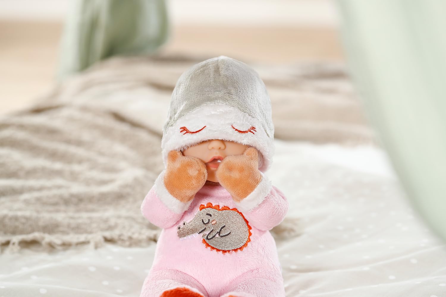 baby-born-for-babies-sleepy-rose-30-cm-stoffpuppe-mit-rassel image 5
