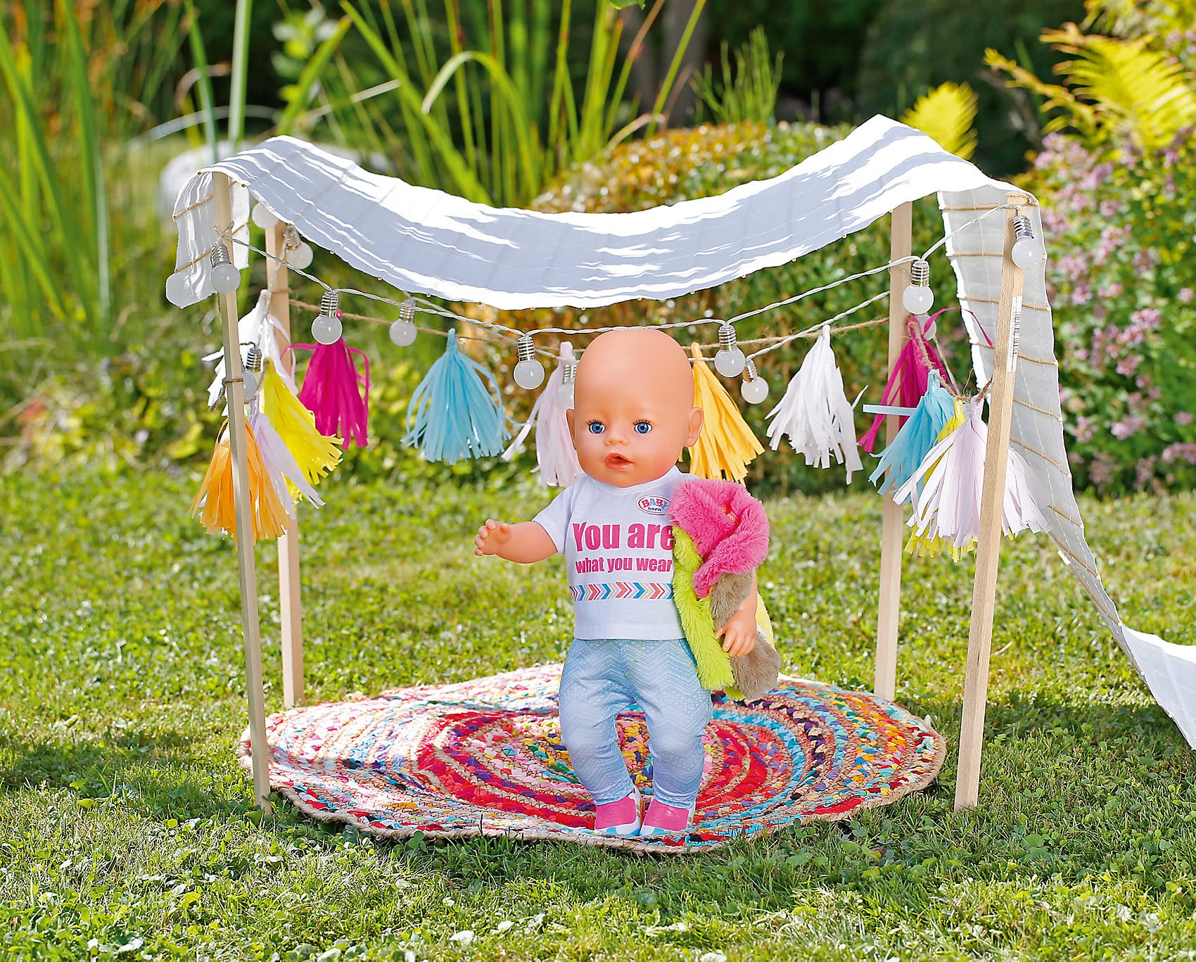 baby-born-deluxe-regenbogen-mantel-puppenkleidung-set-43-cm-830154 image 3