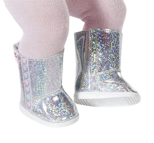 baby-born-winterstiefel-hoch-puppenstiefel-silber-f-r-43cm-831786 image 7