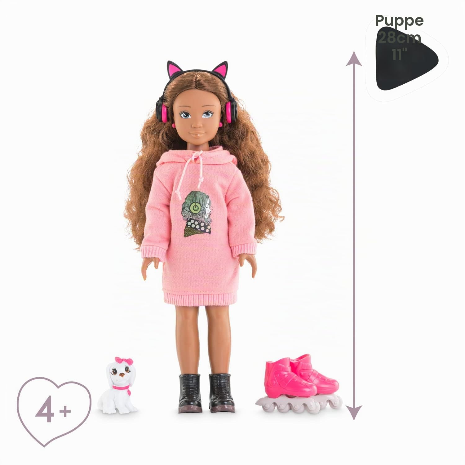 corolle-girls-melody-musik-und-fashion-set-28cm-spielpuppe-mit-hund image 5