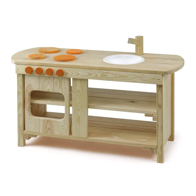 erzi-10052-spielk-che-outdoor-aus-holz-f-r-kinder image 1