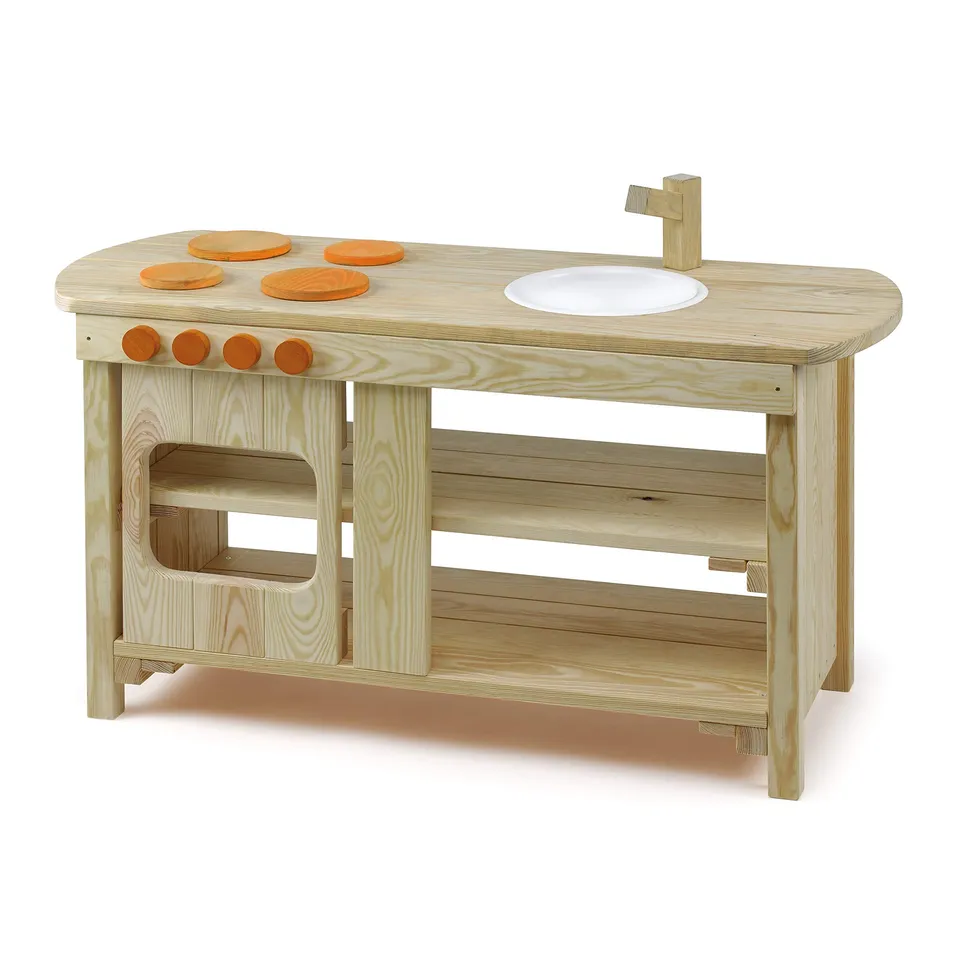 erzi-10052-spielk-che-outdoor-aus-holz-f-r-kinder image 1