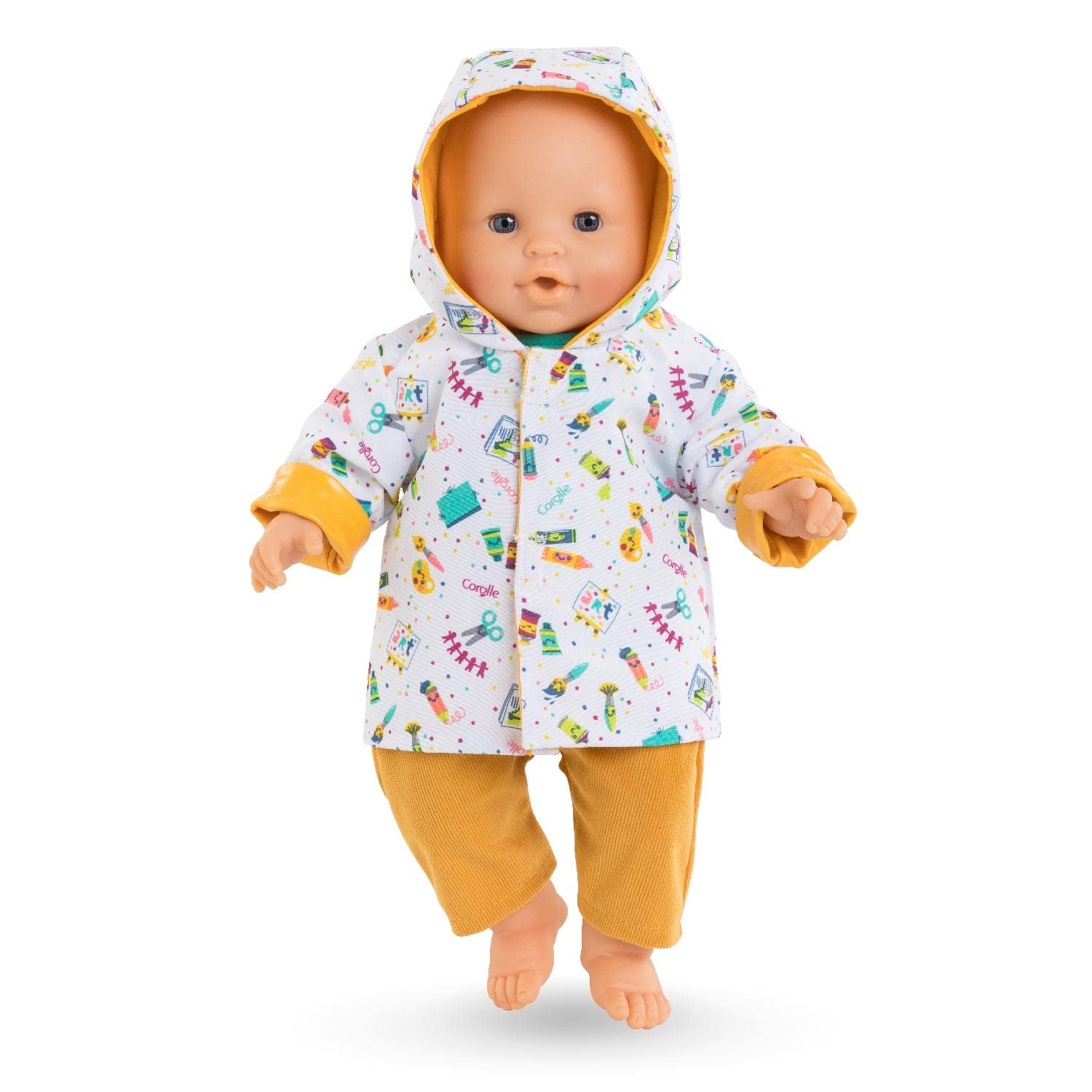 corolle-mon-grand-poupon-regenmantel-k-nstler-f-r-36cm-babypuppen image 4