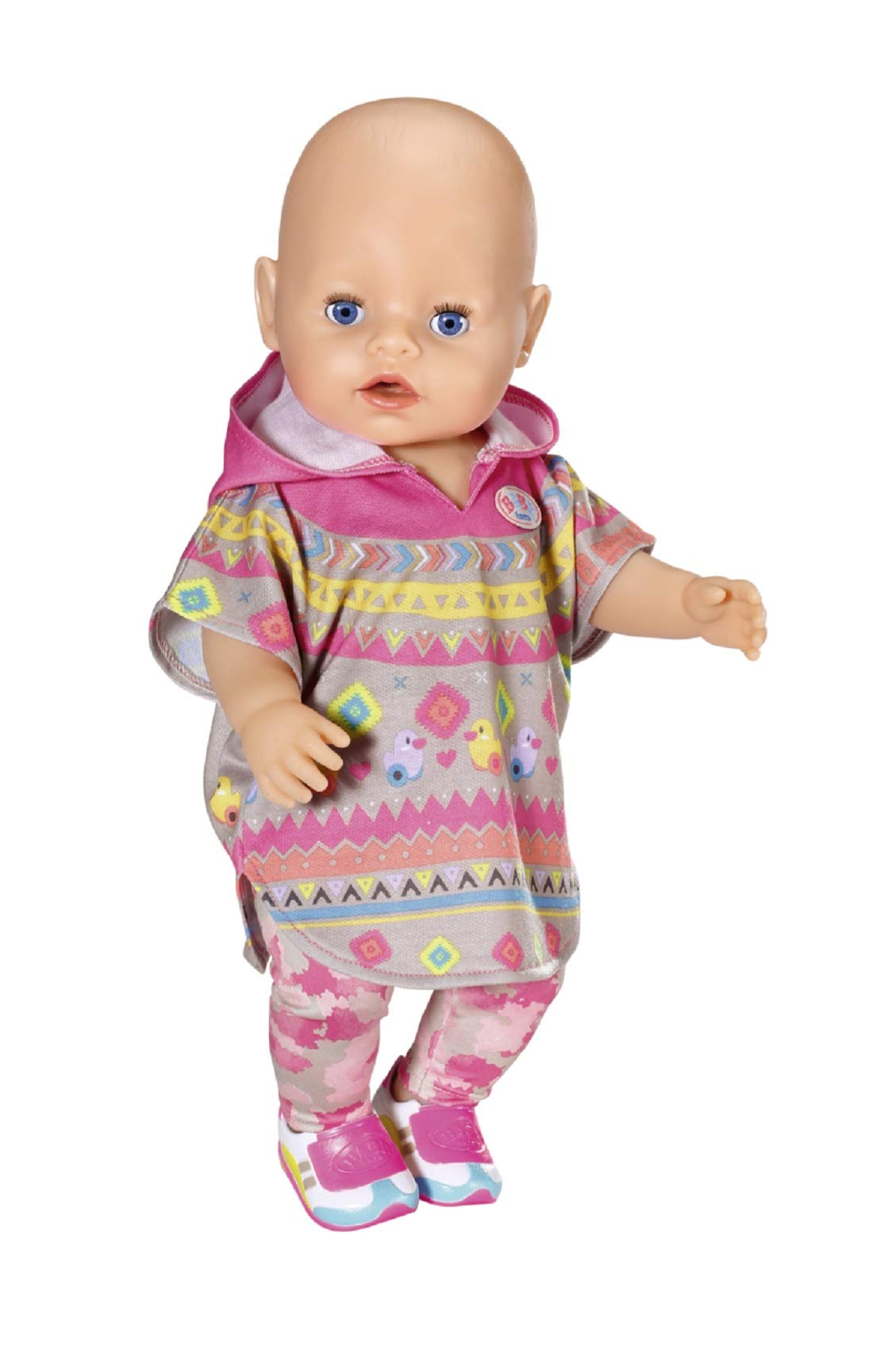 baby-born-deluxe-trendy-poncho-puppenkleidung-3-teilig-f-r-43-cm-puppen image 2