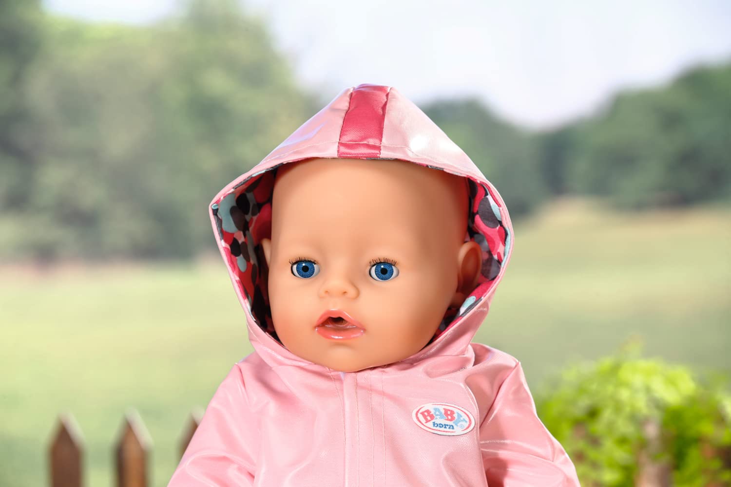 baby-born-deluxe-regen-set-43-cm-regenjacke-matschhose-gummistiefel image 4
