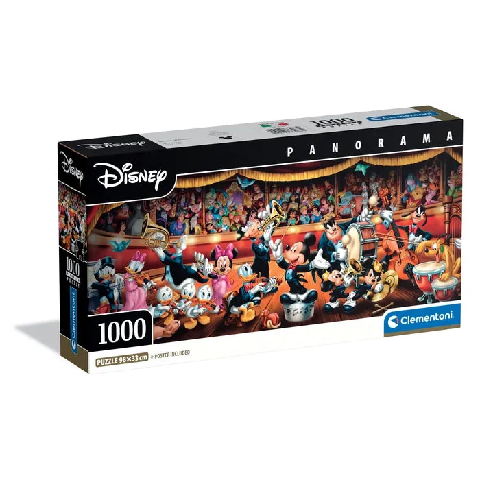 clementoni-disney-orchestra-puzzle-1000-teile-98-x-33-cm-panorama image 1