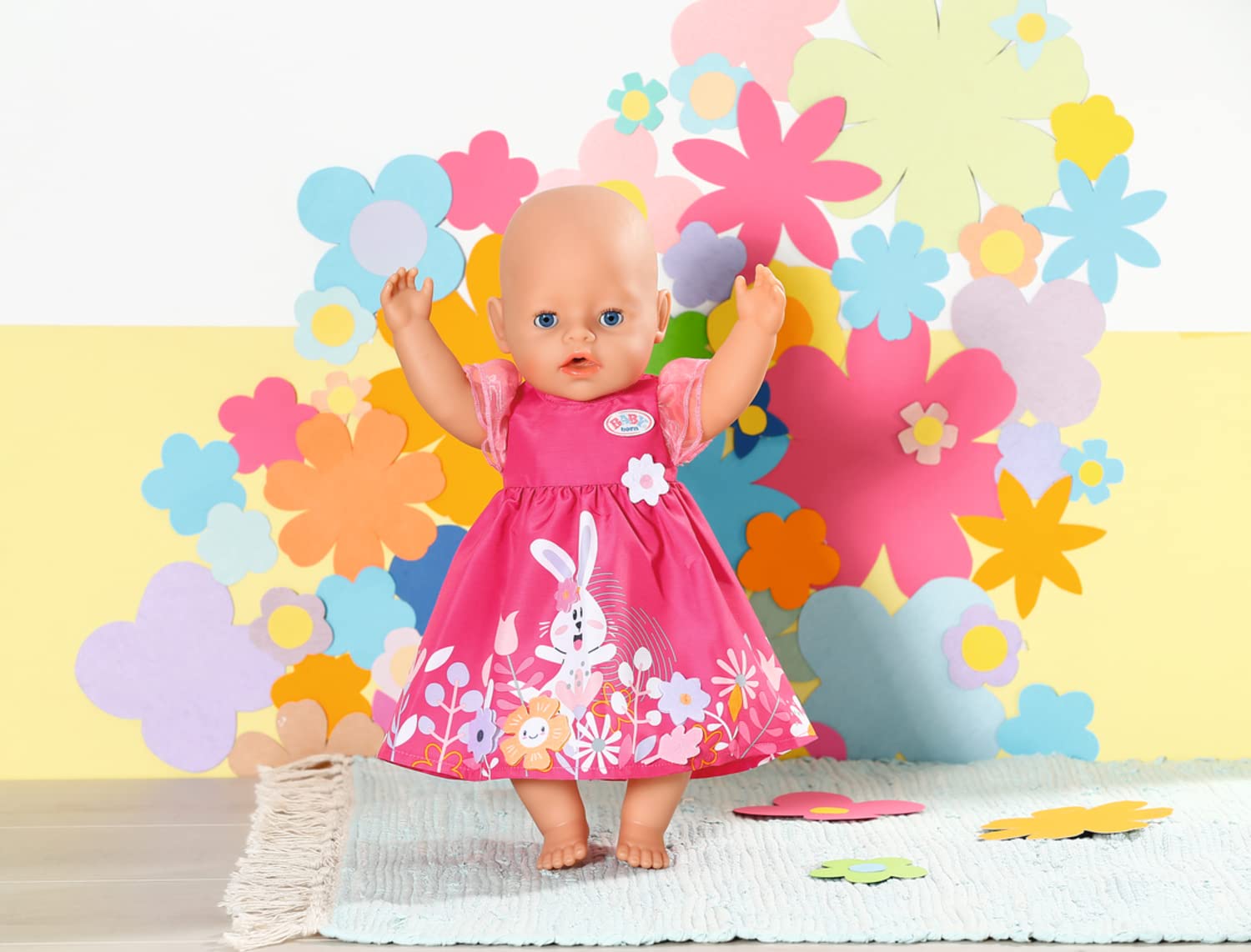 baby-born-kleid-bl-mchen-43cm-puppenkleid-mit-b-gel image 2