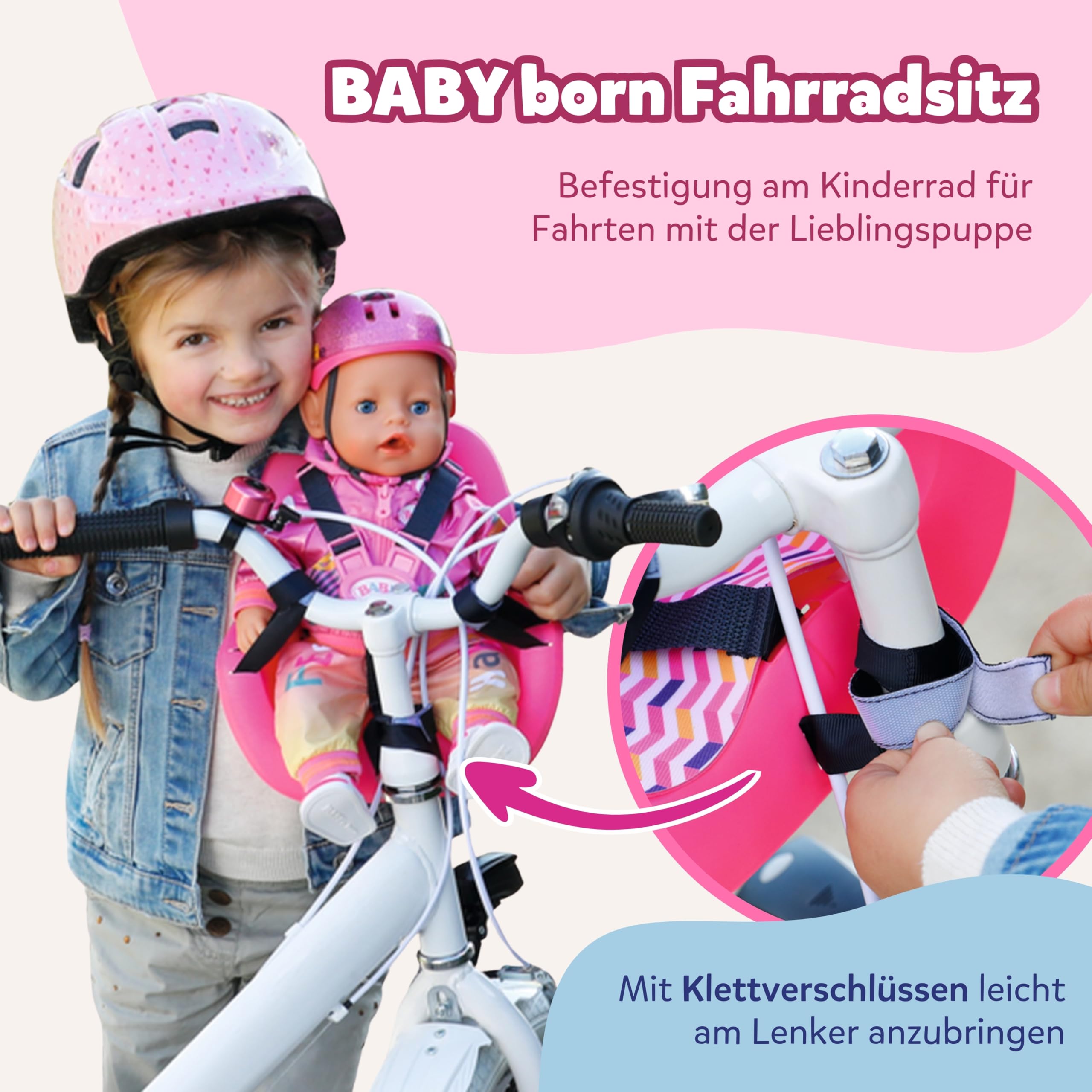 baby-born-puppenfahrradsitz-f-r-36-cm-und-43-cm-puppen-mit-3-punkt-gurt image 2