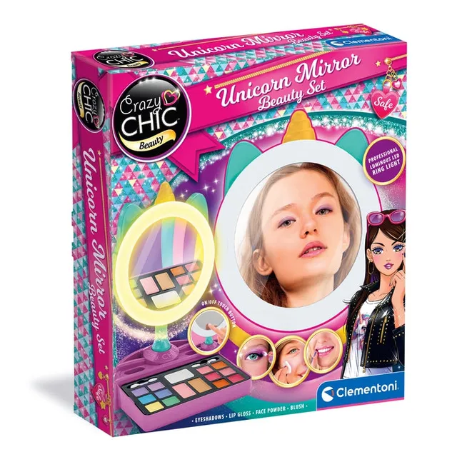clementoni-crazy-chic-make-up-spiegel-deluxe-schminkspiegel image 1