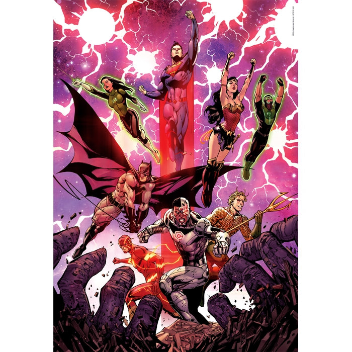 clementoni-dc-comics-puzzle-1000-teile-70-x-50-cm-erwachsenenpuzzle image 2
