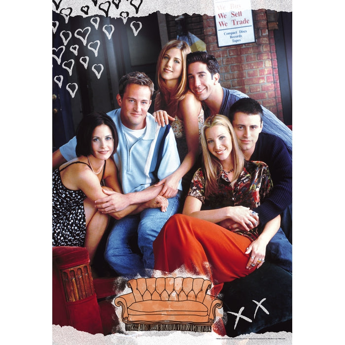 clementoni-friends-puzzle-1000-teile-70-x-50-cm image 2