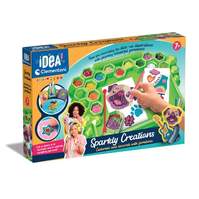 clementoni-idea-funkelnde-3d-sticker-kreativset image 1