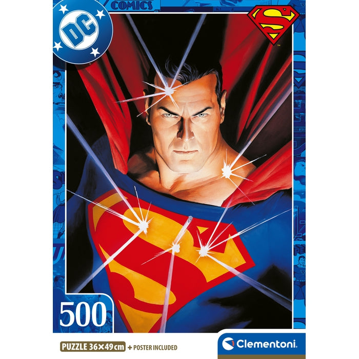 clementoni-superman-puzzle-500-teile-erwachsenenpuzzle-49-x-36-cm image 4