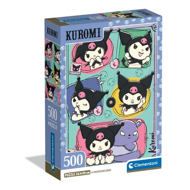 clementoni-puzzle-kuromi-500-teile image 1