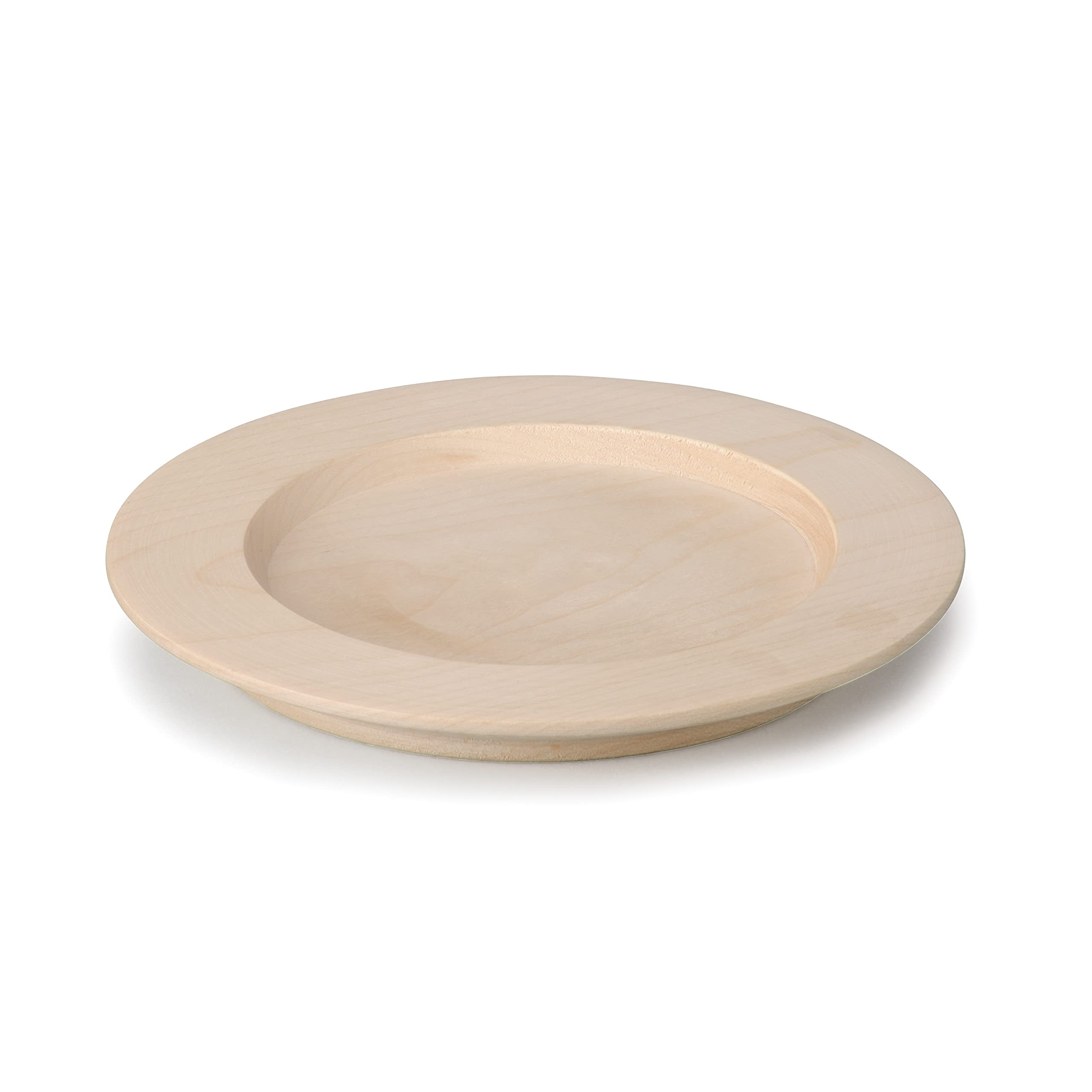 erzi-10676-teller-aus-holz-12-cm-kaufladen-zubeh-r image 1