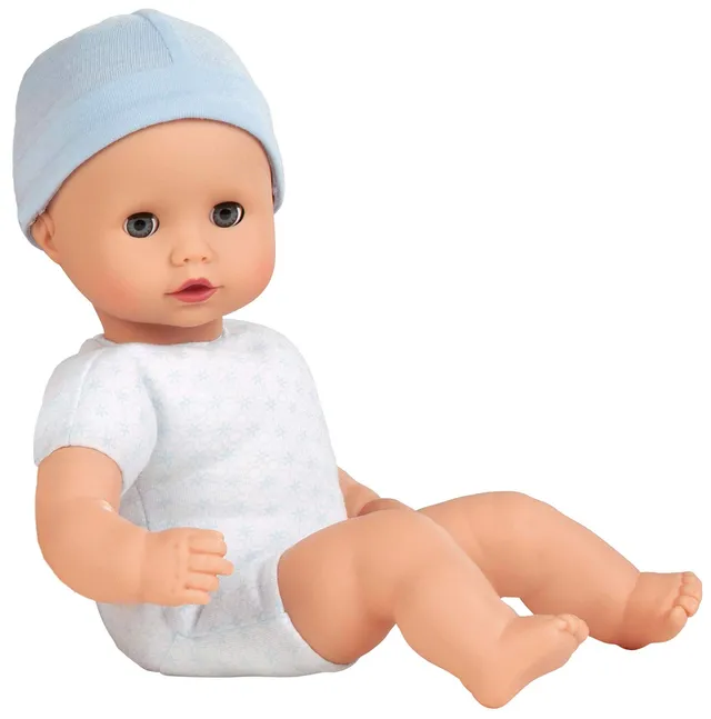 g-tz-1320591-muffin-to-dress-baby-junge-33-cm-babypuppe-mit-schlafaugen-ohne-haa image 1