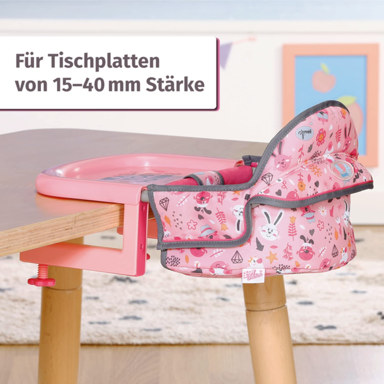 baby-born-tischsitz-f-r-puppen-36-cm-und-43-cm-mit-tablett image 2
