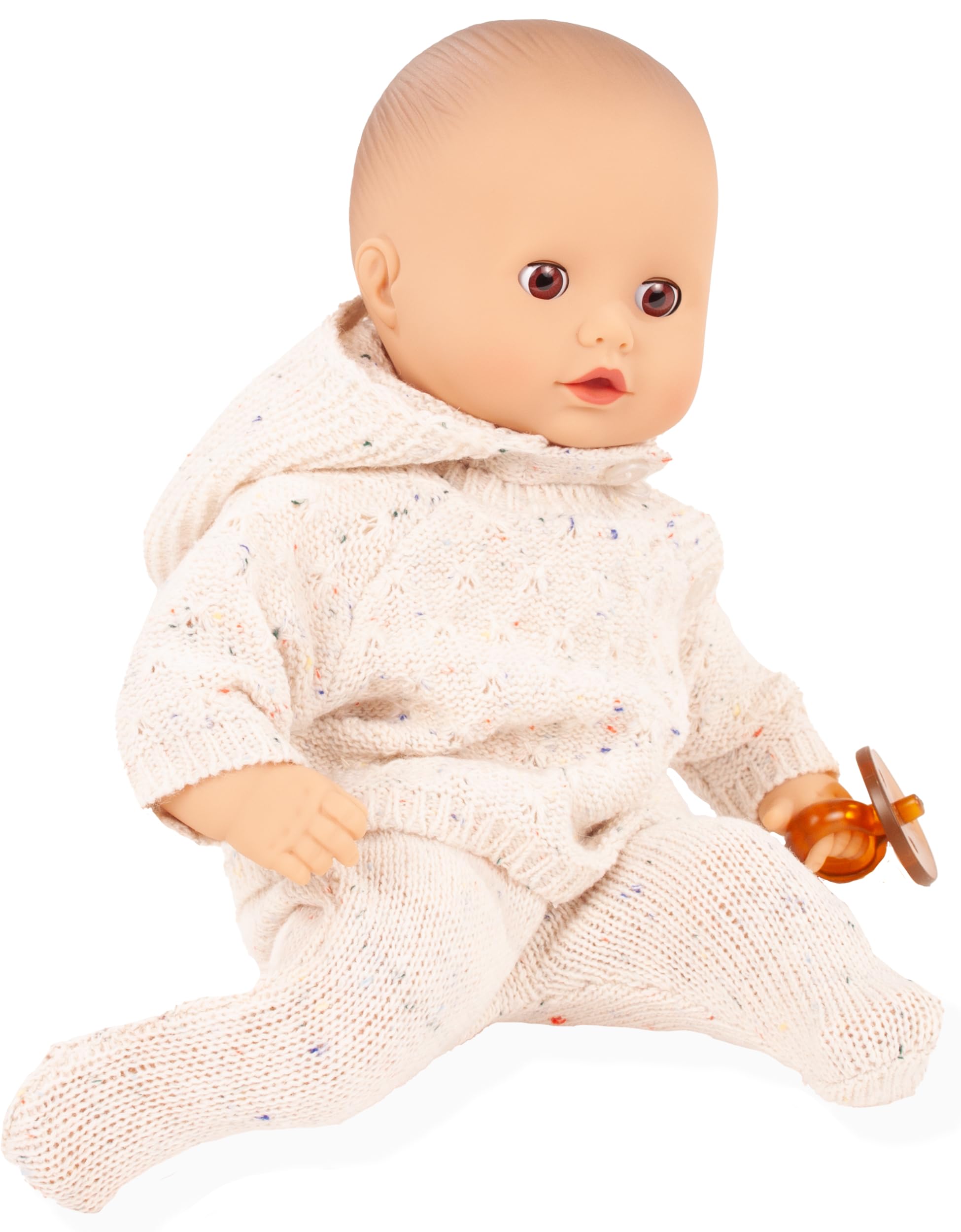 g-tz-2520564-muffin-baby-alles-strick-babypuppe-33-cm-mit-schlafaugen-ohne-haare image 2