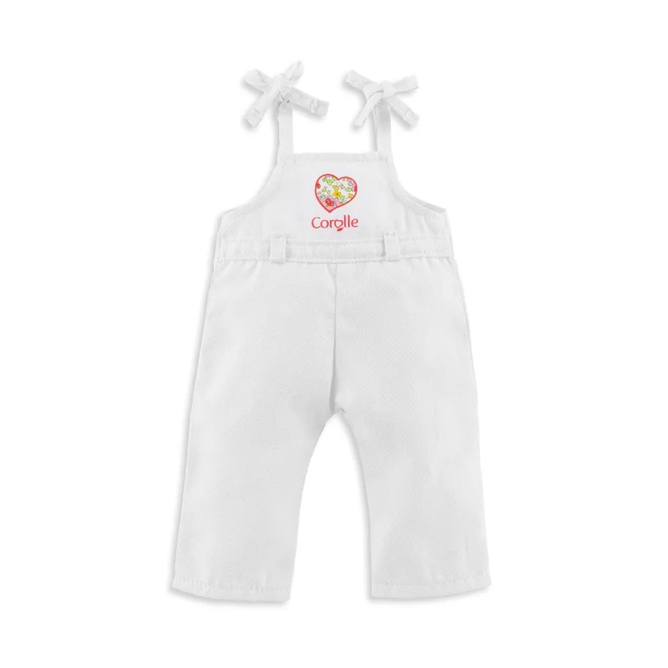 corolle-latzhose-wei-f-r-36-cm-ma-corolle-ankleidepuppen image 1