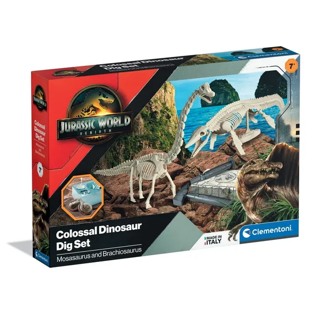 clementoni-galileo-fun-jurassic-world-mosasaurus-brachiosaurus-ausgrabungs-set image 1